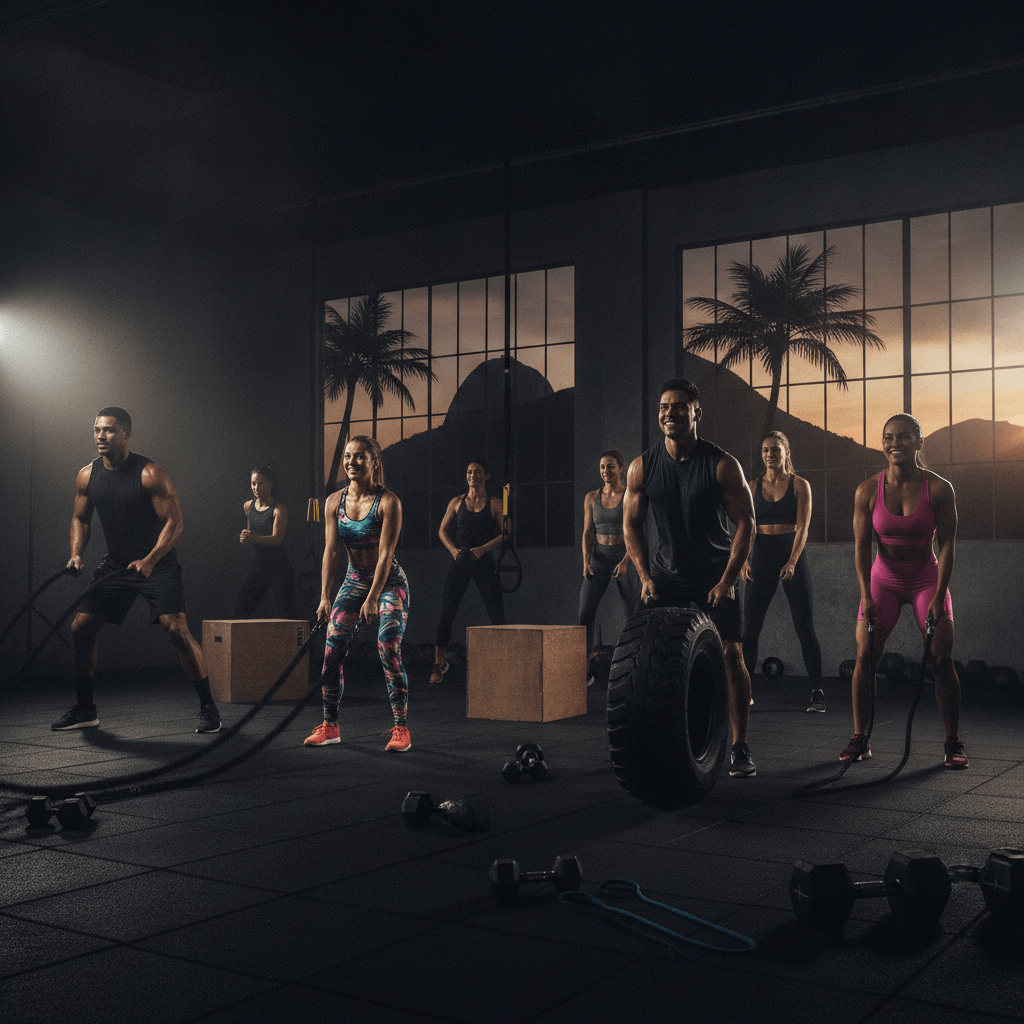 Aulas coletivas 567F Gym